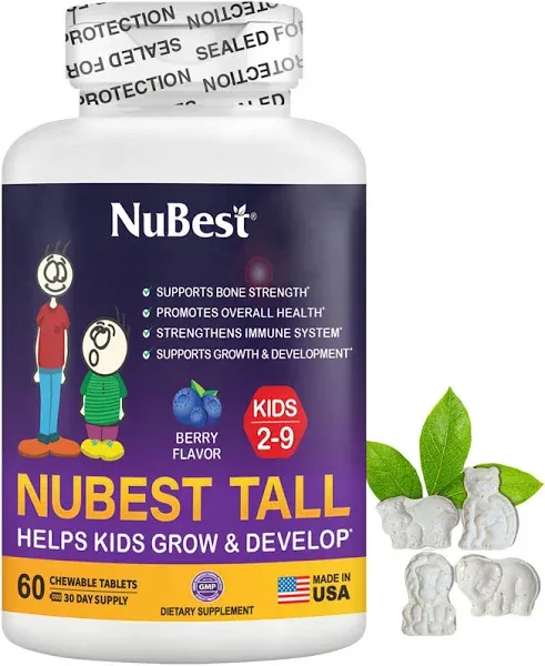 NuBest Tall Kids Multivitamins