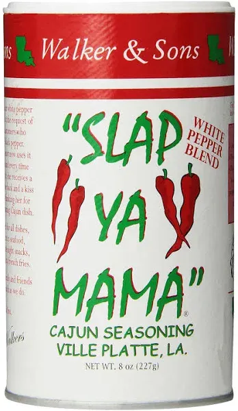 Slap Ya Mama Cajun Seasoning White Pepper Blend