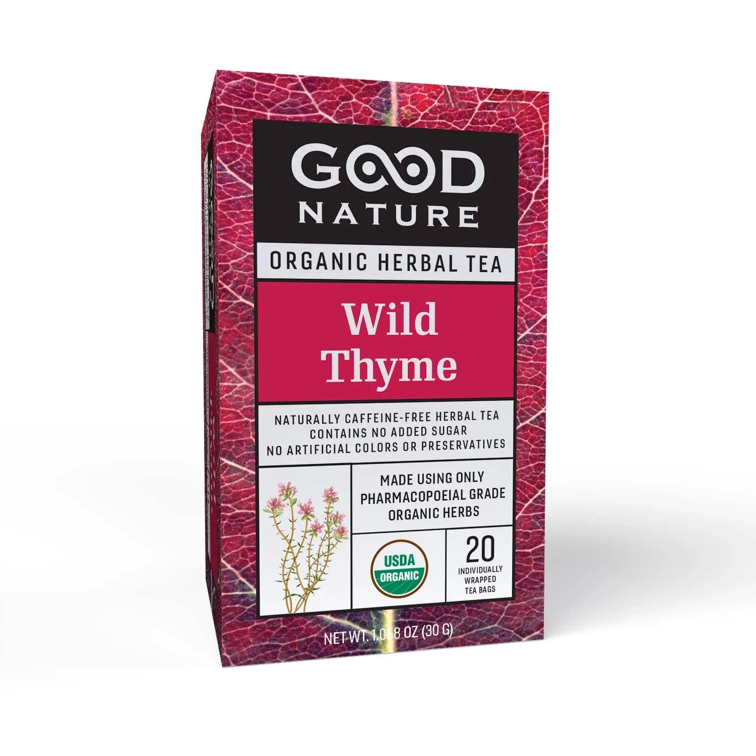 Good Nature Wild Thyme Organic Tea 20 Bag(S)