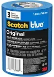 ScotchBlue Cinta de pintura original para múltiples superficies 0.94 pulgadas x 60 yardas