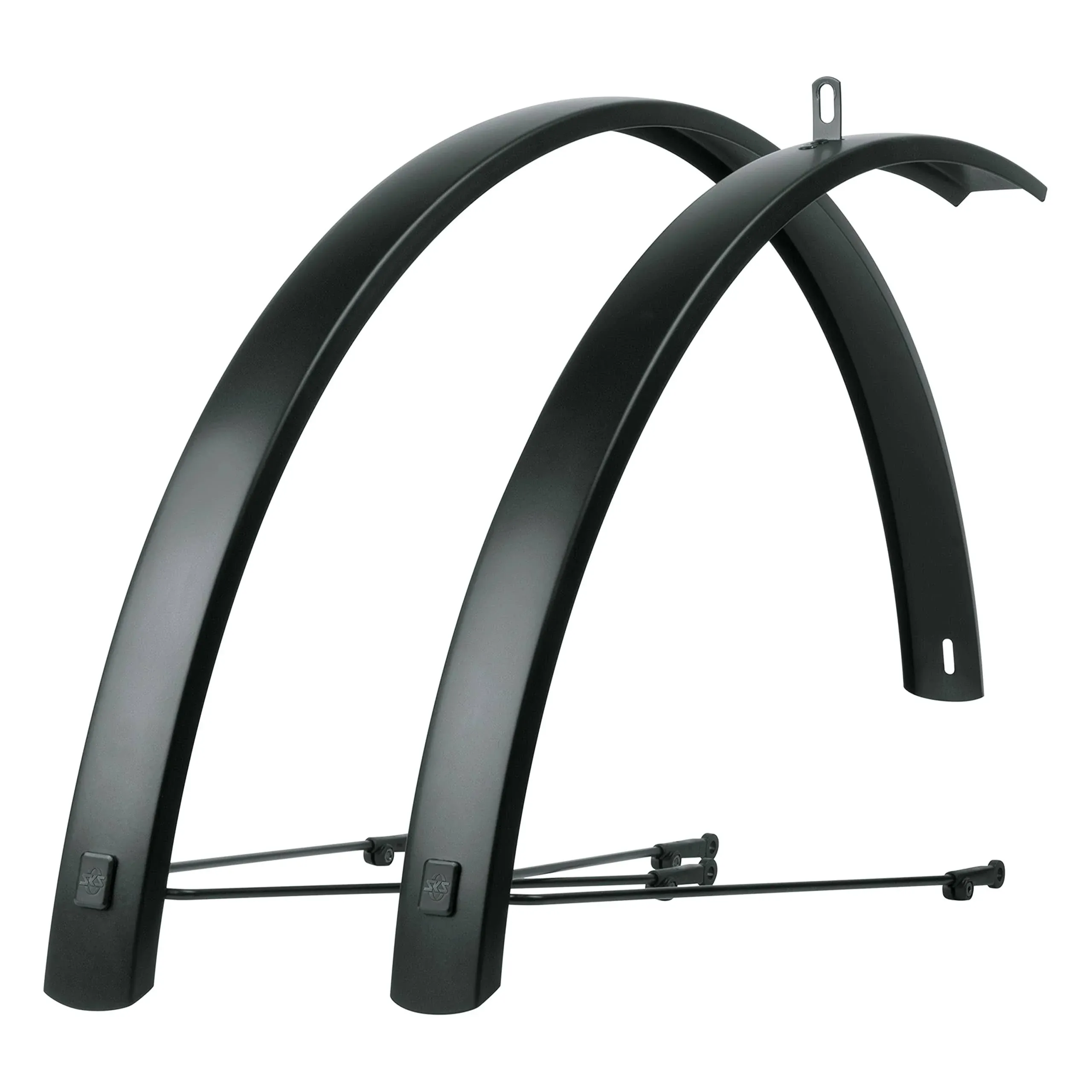 SKS Edge Al Aluminum Fender Set - Black