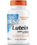 Doctor's Best Lutein Featuring Lutemax, Non-GMO, Gluten Free, Eye Health, 20 mg, 180 Softgels 