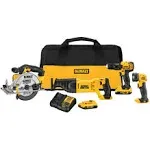 DeWalt DCK423D2 20V MAX* 4 Tool Combo Kit