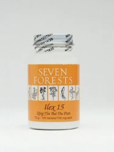 Ilex 15 - Seven Forests - 100 Tablets, 700 Mg.