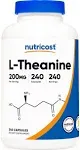 Nutricost L-Theanine 200 mg - 120 Capsules