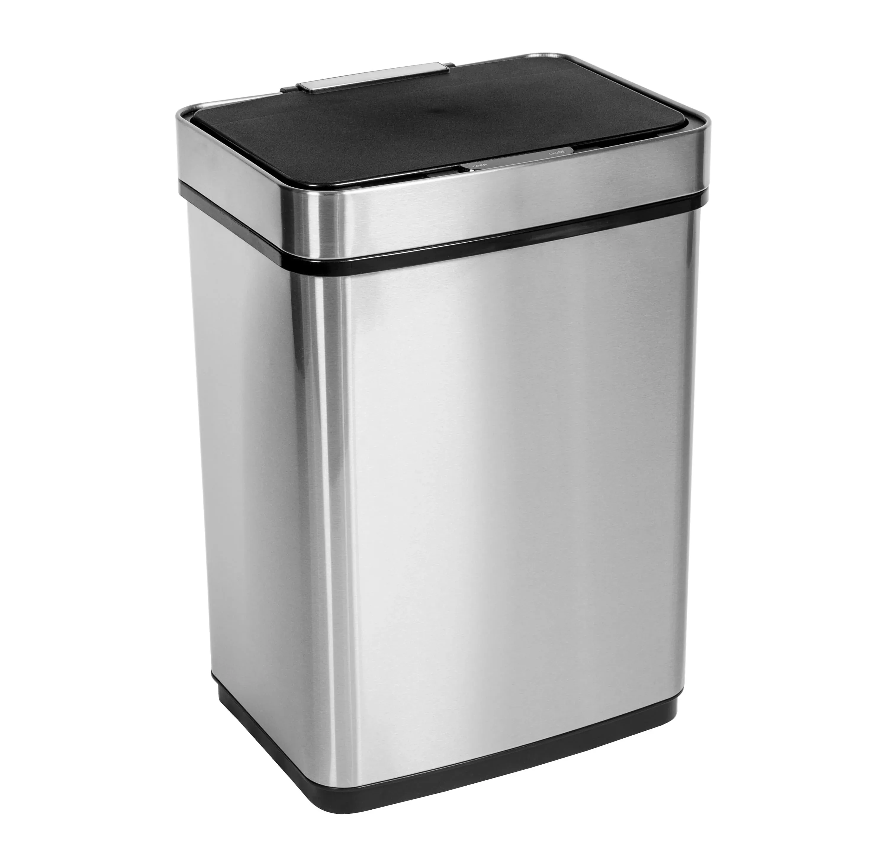 Honey-Can-Do 50L Stainless Steel Motion Sensor Trash Can