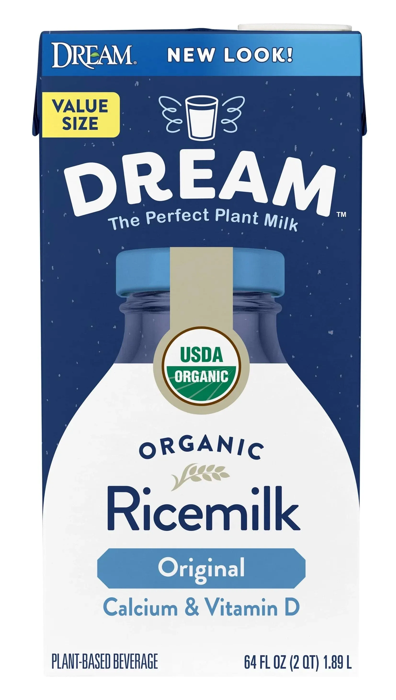 Rice Dream Rice Drink Organic Enriched Original - 64 fl. oz.