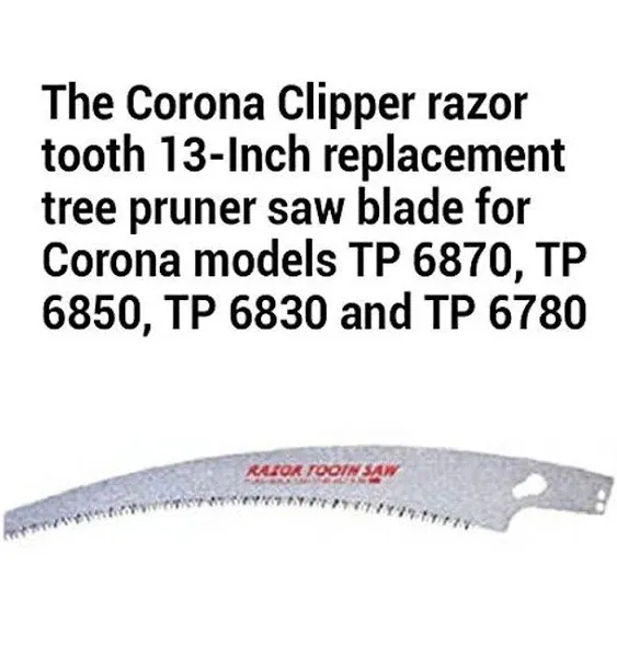 Corona AC 7243D Carbon Steel Curved Tree Pruner Blade