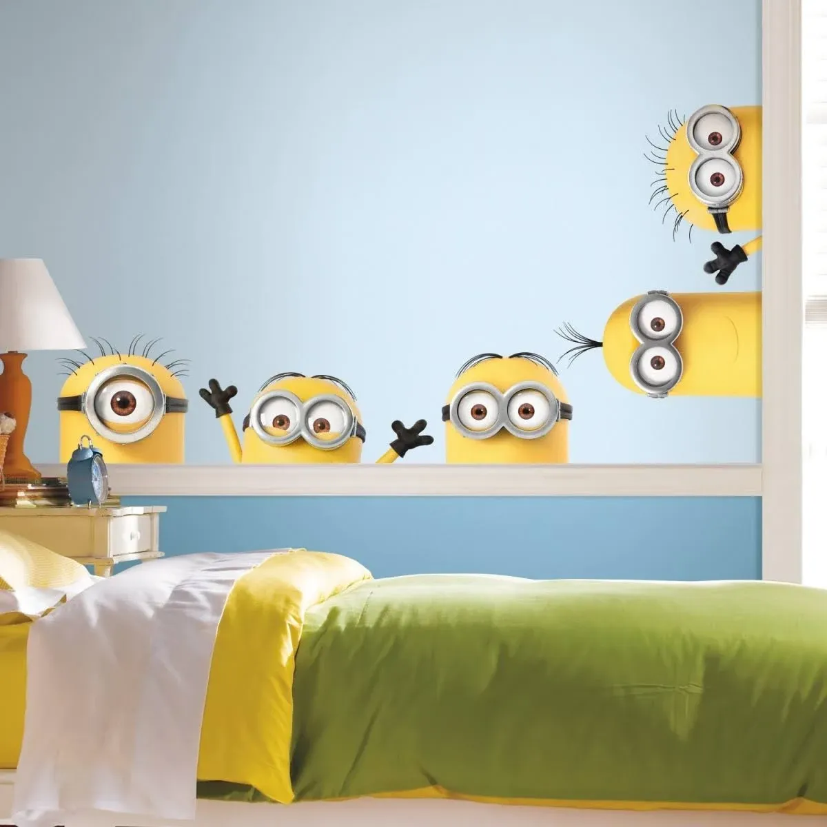 Despicable Me 2 Giant Minions Wall Decals