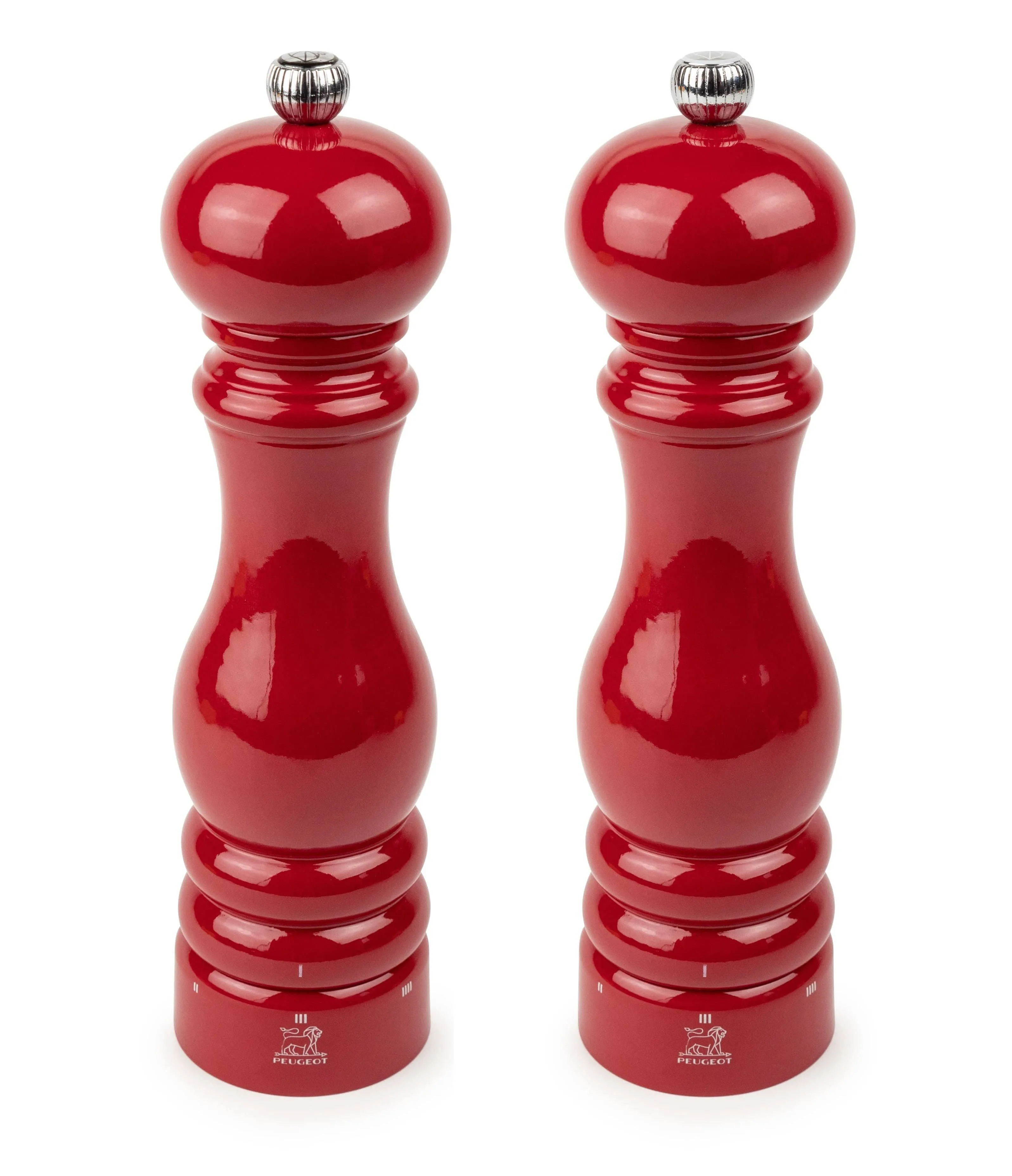 Peugeot Paris uSelect pepper mill pepper mill wood lacquered Passion Red 22 cm