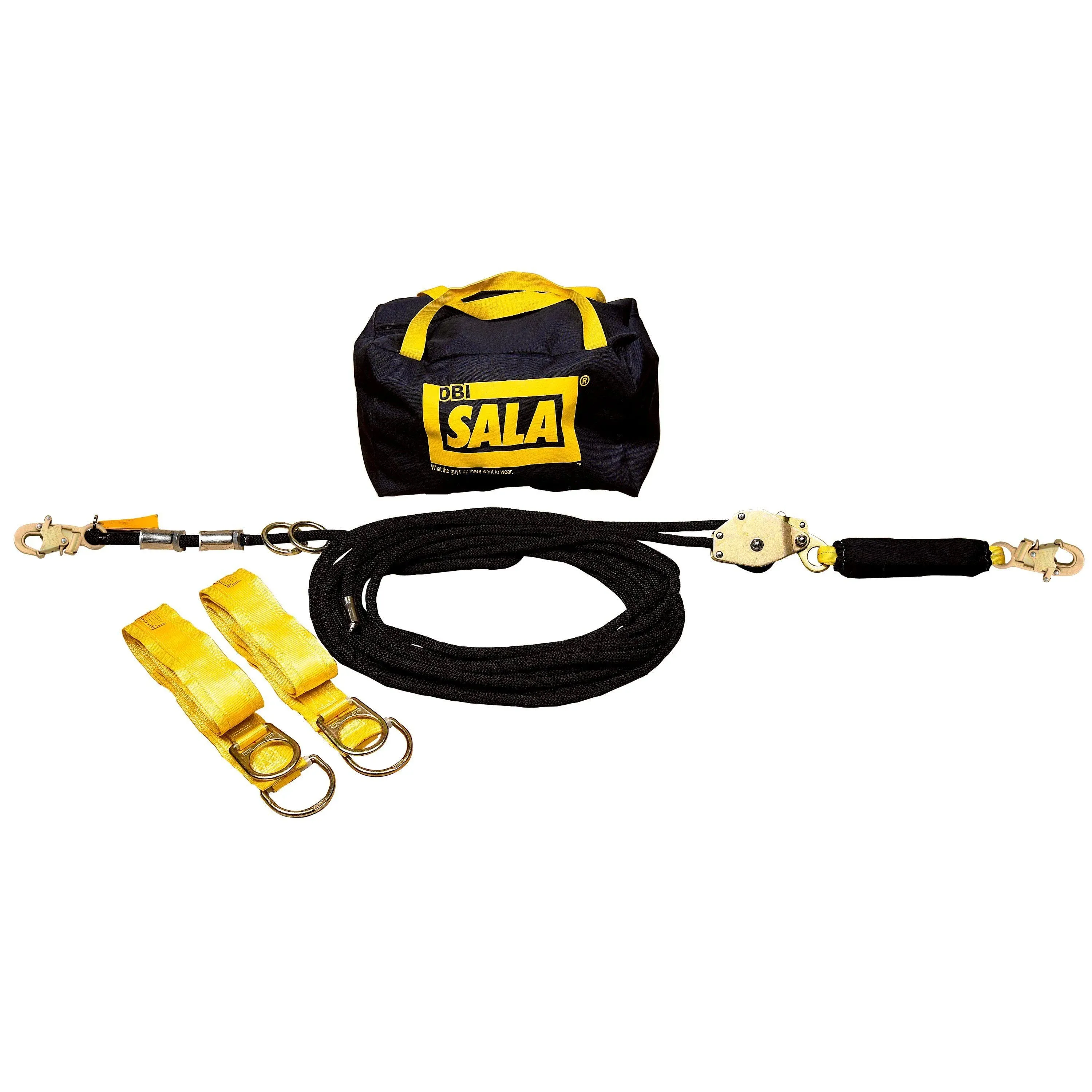 3M DBI-SALA 7600510 Sayline Synthetic Horizontal Lifeline System, 100 ft Rope