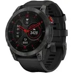 Garmin - Epix Gen 2 Gps Smartwatch 47Mm Fiber-Reinforced Polymer - Titanium - 010-02582-10 - 753759281038