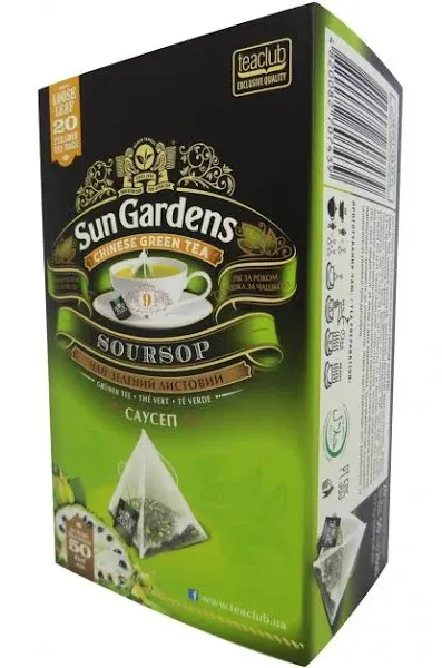 Sun Gardens SourSop Green Tea