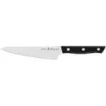 HENCKELS Dynamic Razor-Sharp 5.5-inch Compact Chef Knife, German Engineered Informed by 100+ Years of Mastery, Black/Stainless Steel