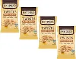 Snyder&#039;s of Hanover Pretzels Braided Twists, Honey Wheat, Four 12 Ounce Bags