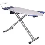 Mabel Home Extra-Wide Ironing Pro Board with Shoulder Wing Folding 8 Feature with + Extra Cover