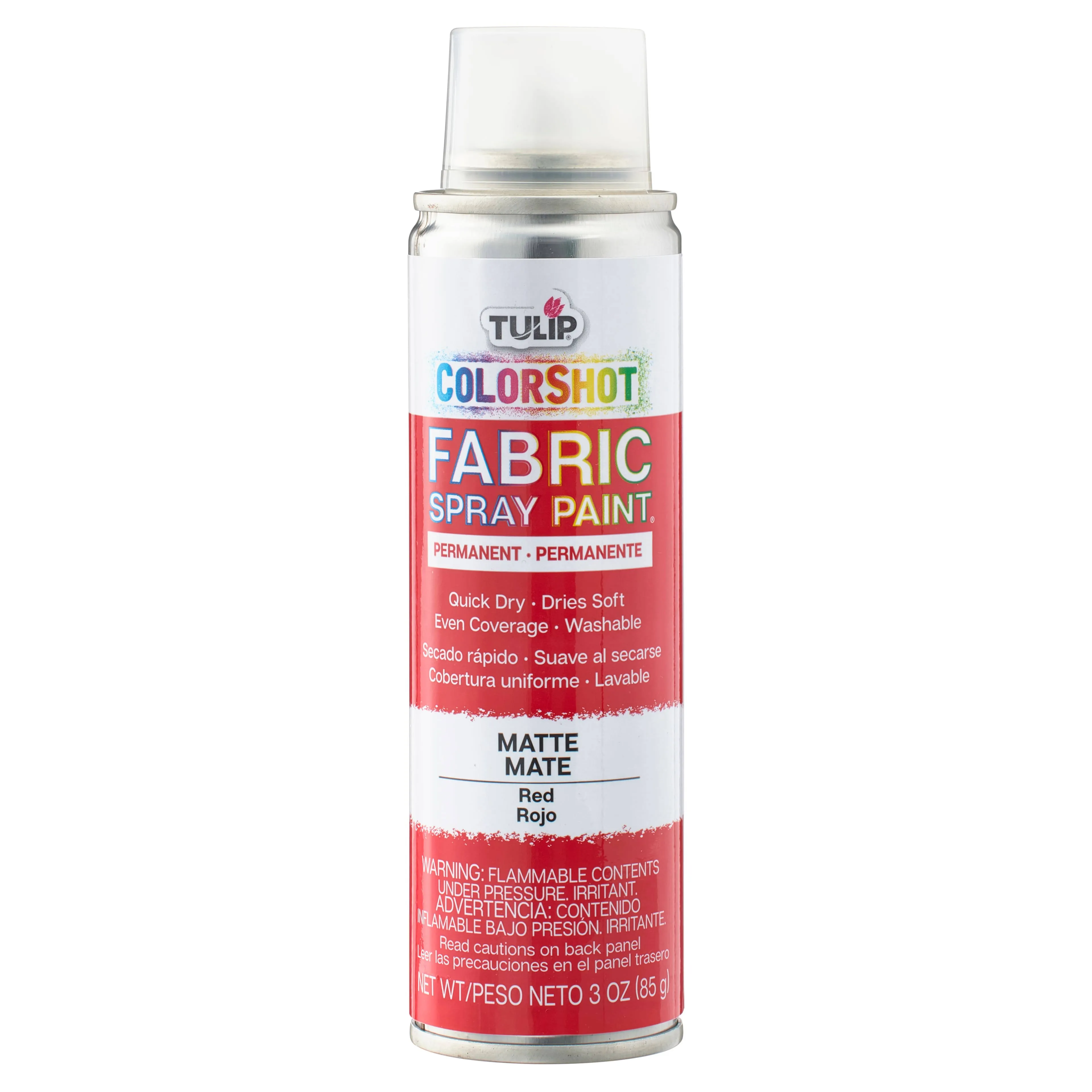 Tulip ColorShot Instant Fabric Color Spray - Red