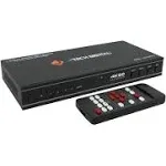 JTD 4x1 HDMI Multi-Viewer & Seamless Switcher 4K 60Hz | 4 in 1 Out w/ 8 Display ...