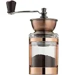  Molinillo De Cafe Manual Con Ajustes Ajustables| Sleek Hand Coffee Bean Bu