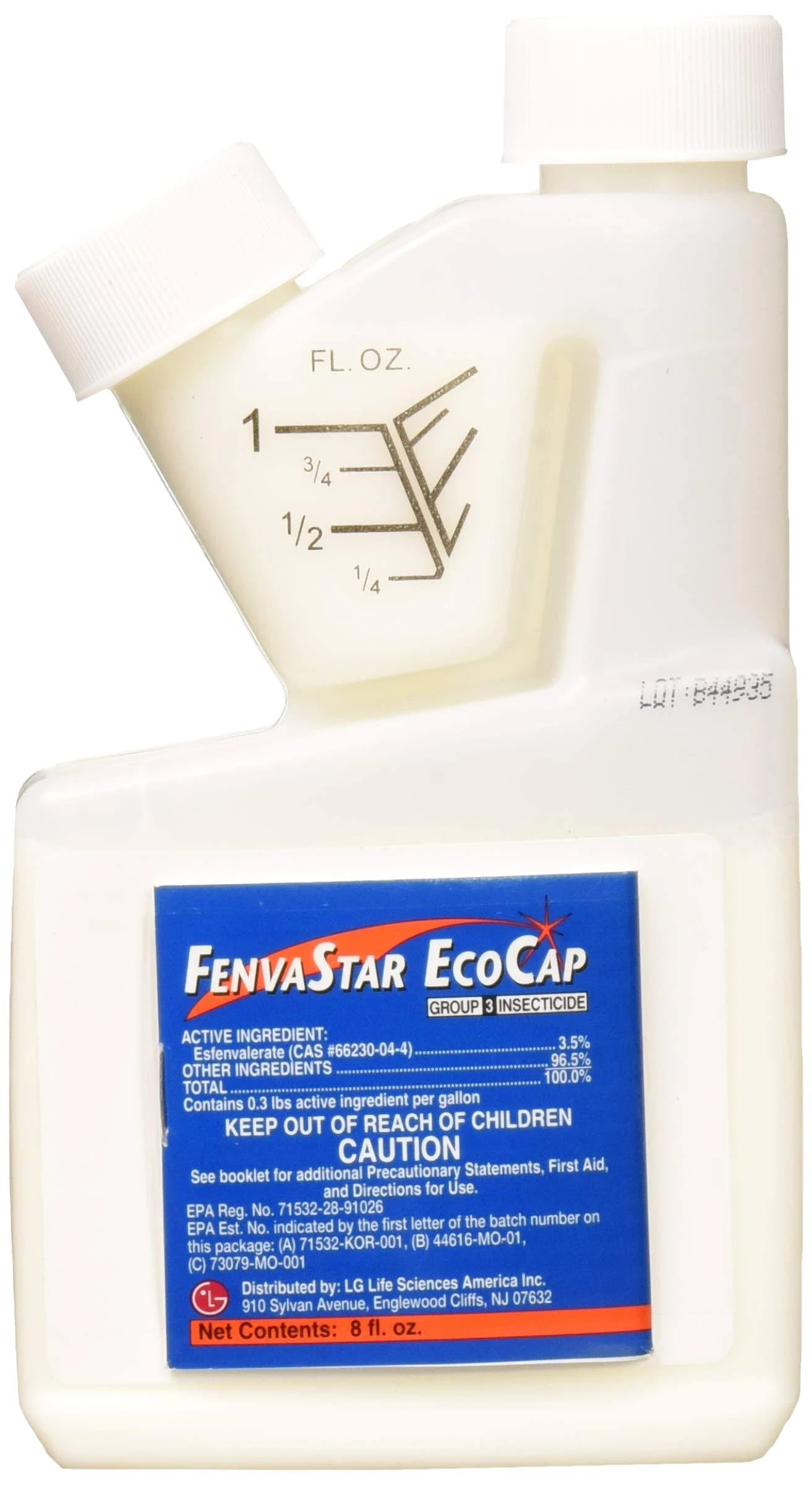 FenvaStar ecoCap - 8 Oz.-Bed Bugs,Carpenter Bees,Stink Bug,Ants,Spiders,Professional Pest Control Product