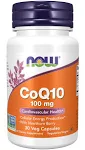 Now CoQ10 100mg 30 Cápsulas