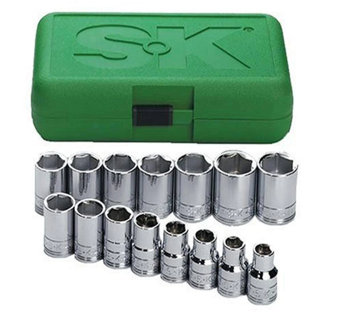 SK PROFESSIONAL TOOLS 1/2" Drive Metric Socket Set 1955