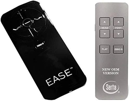 Replacement Remote Compatible with Ease 1.0 2.0 3.0 or 4.0 Sealy (New Gen Grey Version) for Adjustable Beds