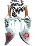 God of War Swords Kratos Blades of Chaos High Density Foam 1:1 Scale Props Si...