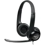 Logitech H390 USB Headset PC/Laptop, Stereo Headphones with Noise-Cancelli<wbr/>ng Mic