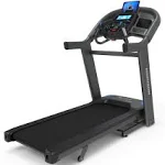 Horizon Fitness 7.4 at Studio Series Smart Treadmill with Bluetooth and Incline, Heavy Duty Folding Treadmill 350 lbs Weight Capacity, Pro Running Machine for Home Exercise and Running with Apps