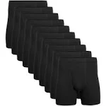 Gildan Men's Underwear Covered Waistband Boxer Briefs, Multipack