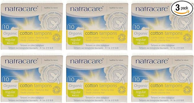 Natracare Regular Organic Cotton Tampons