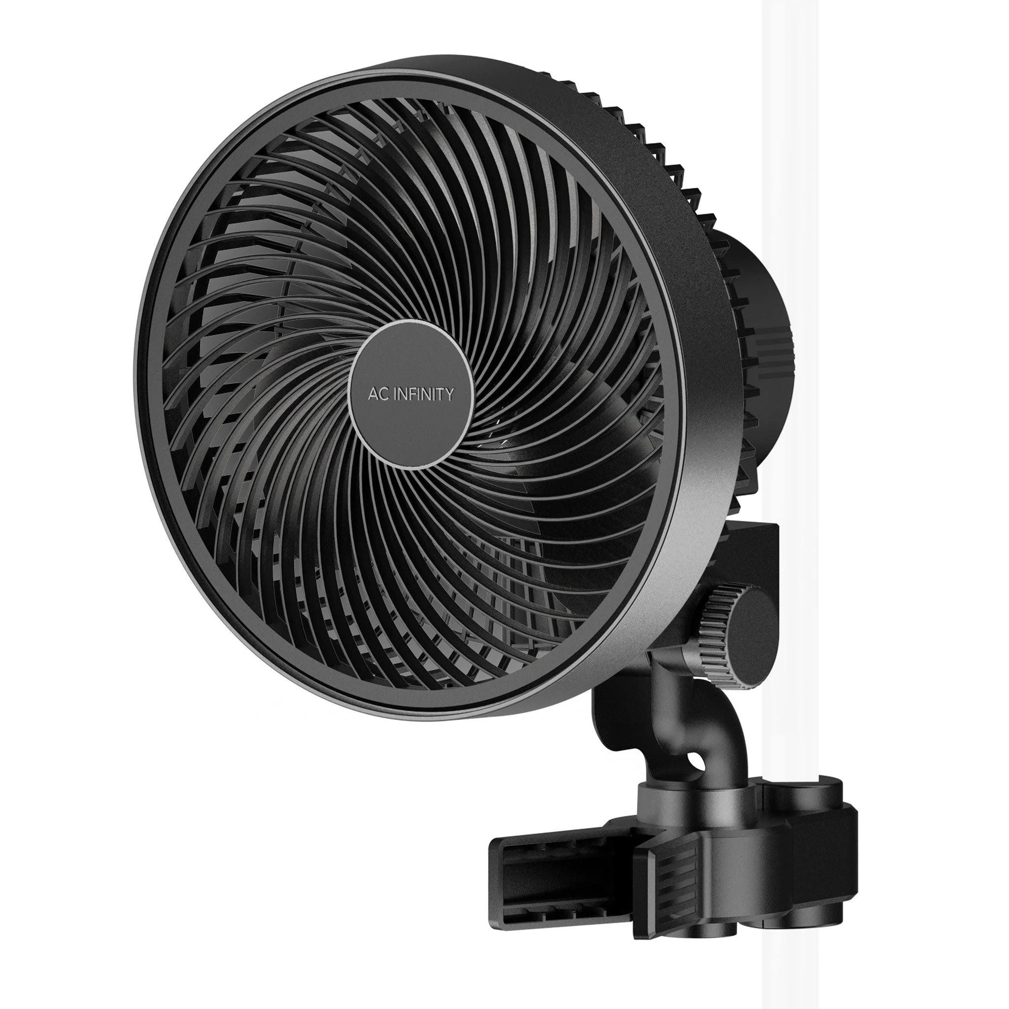 AC Infinity Cloudray S6, Grow Tent Clip Fan 6” with 10 Speeds, EC-Motor, Auto Oscillation