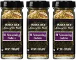 3 X Trader Joe&#039;s Spices of the World 21 Seasoning Salute 2.2 oz ea *Salt Free