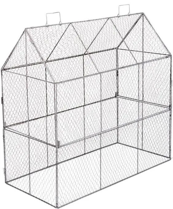 Gardener's Supply Sturdy Chicken Wire Cloche Crop Coop Extension