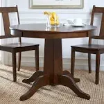 Safavieh Home Collection Sergio Rustic Café Brown Round Dining Table