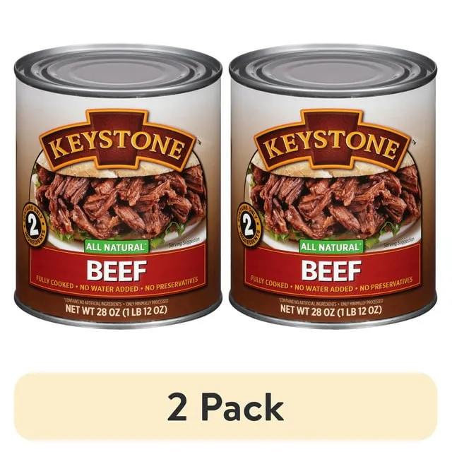 Keystone All Natural Beef Emergency Camping Food