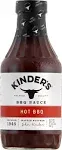 Kinder's BBQ Sauce, Hot BBQ - 20.5 oz