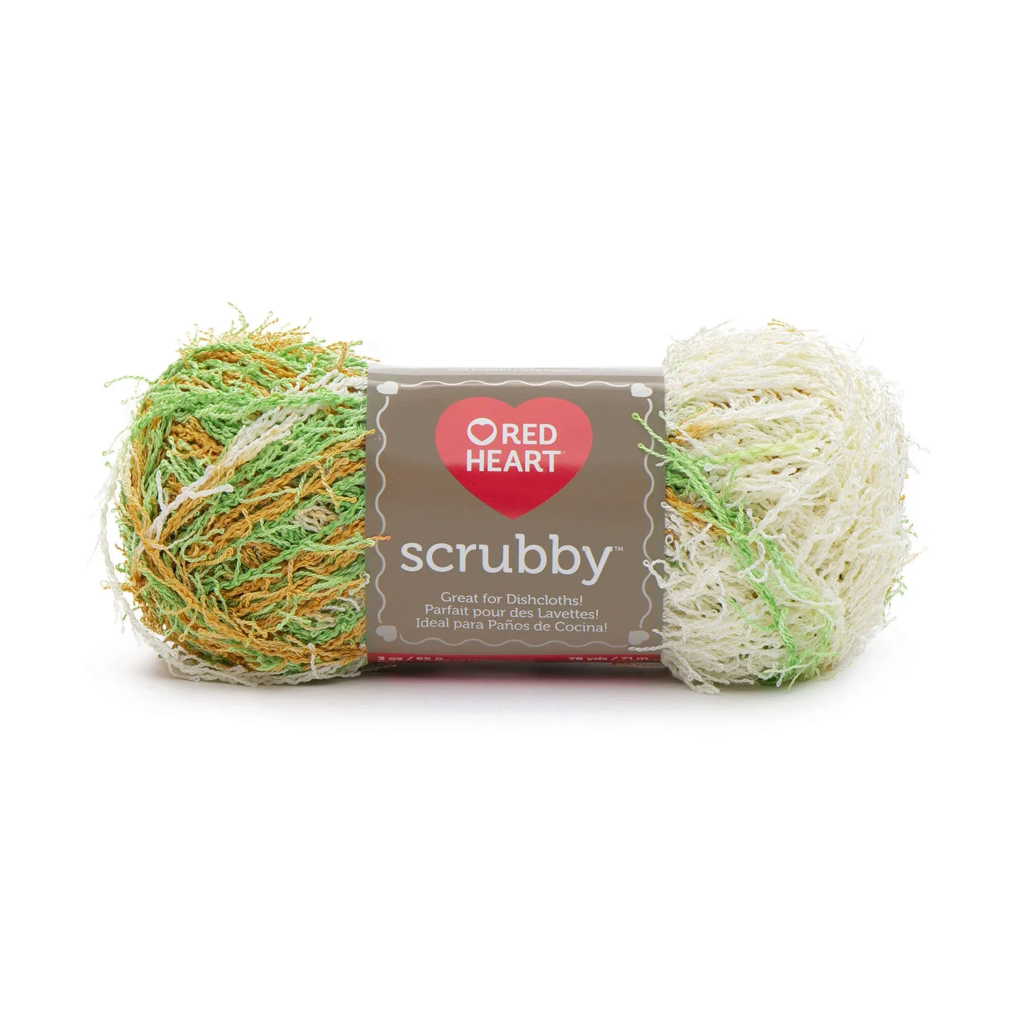 Red Heart Scrubby Yarn Citrus Knitting Crochet