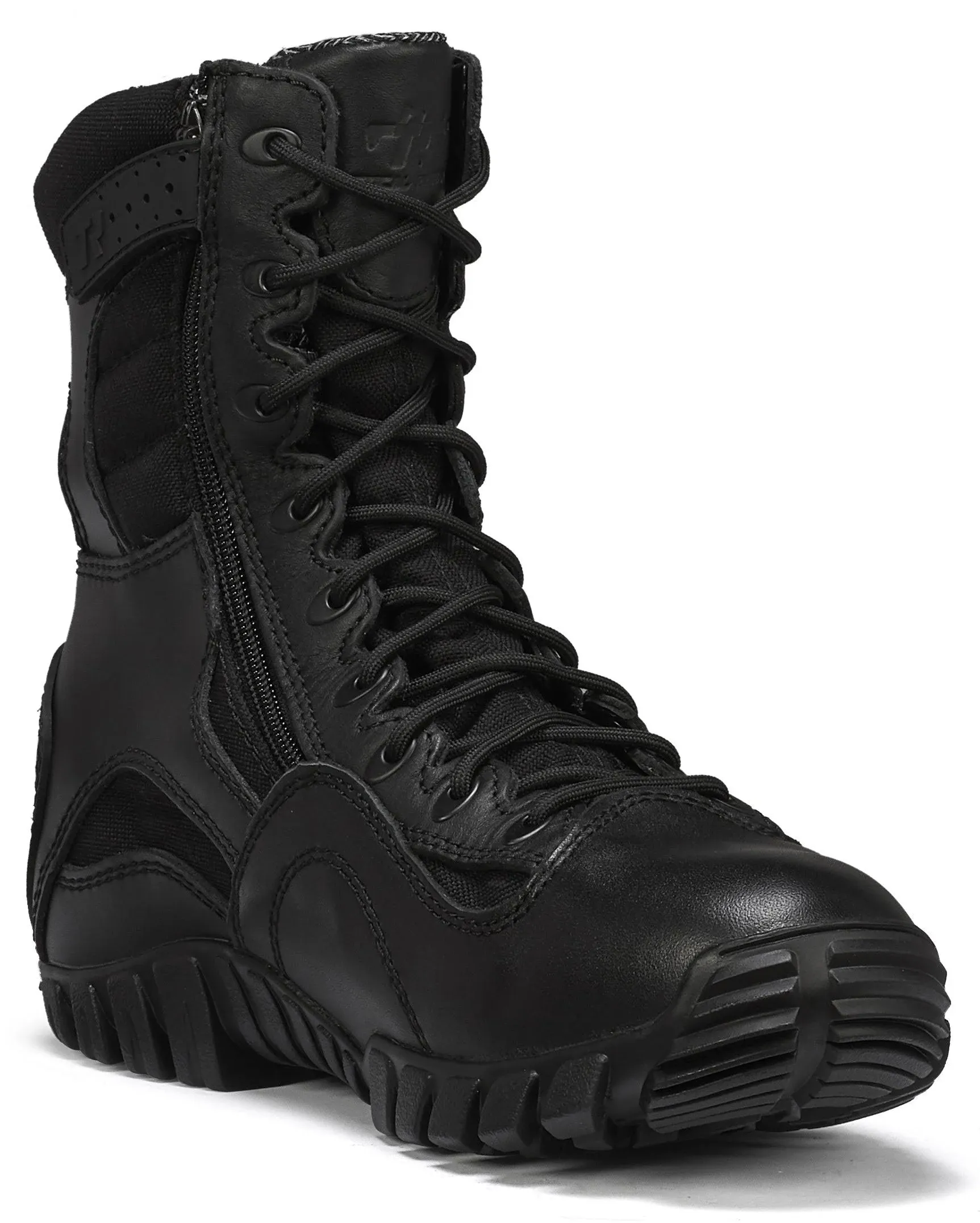 "Tactical Research: Men's TR960ZWP Black KHYBER Lightweight Waterproof Side-Zip Tactical Boot"