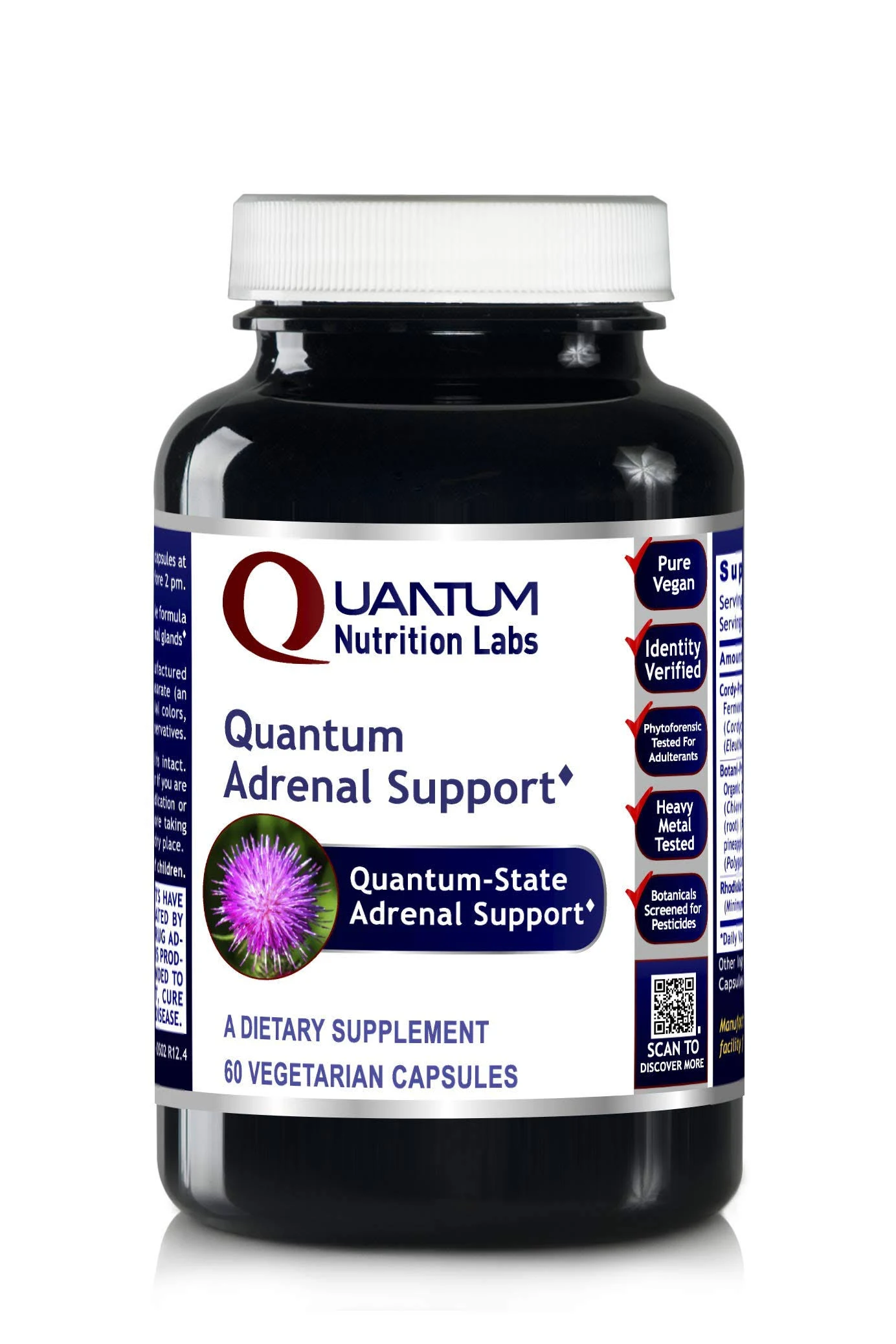 Quantum Nutrition Labs Quantum Adrenal Support 60 Capsules