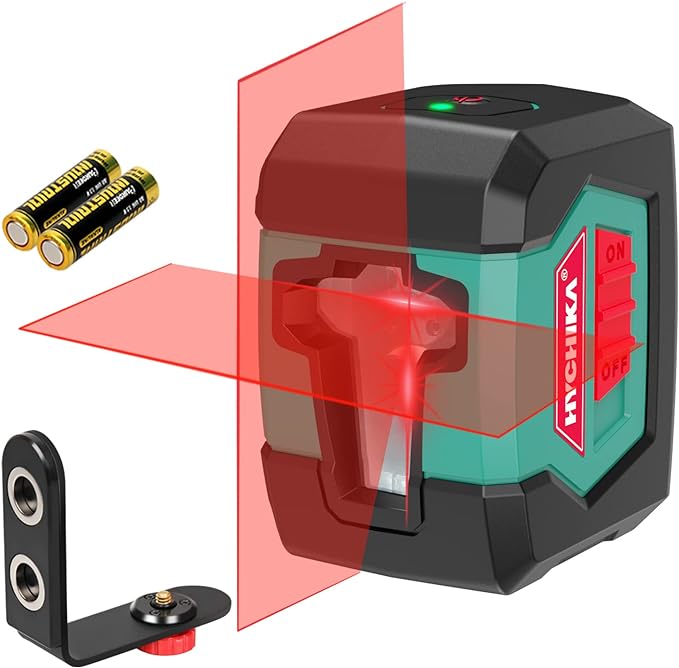 Hychika 50 Feet Cross-Line Self-Leveling Laser Level