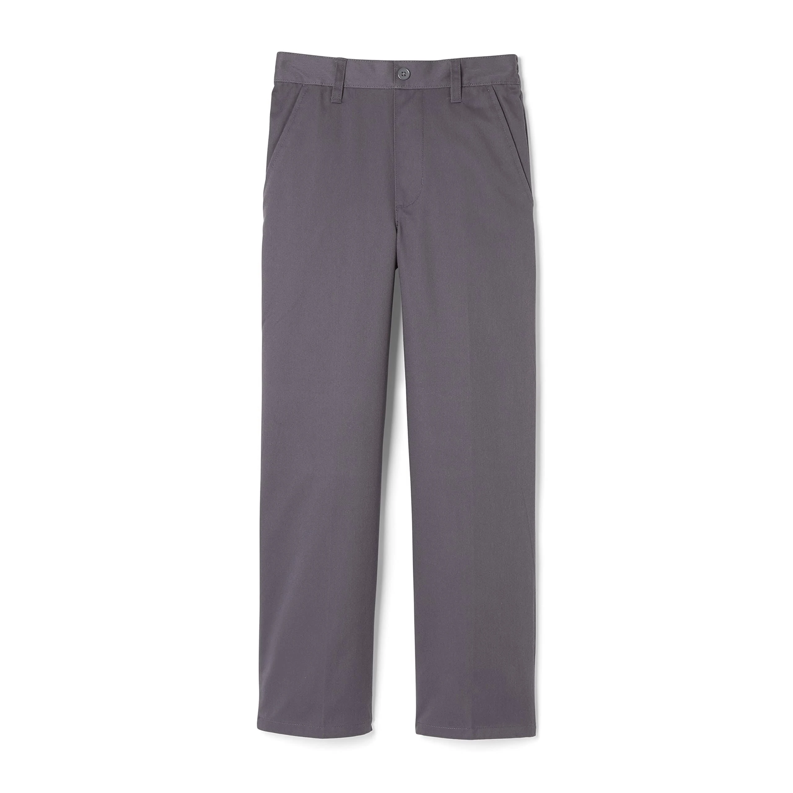 French Toast Big Boys Pull-On Relaxed Fit Pant Grey 12