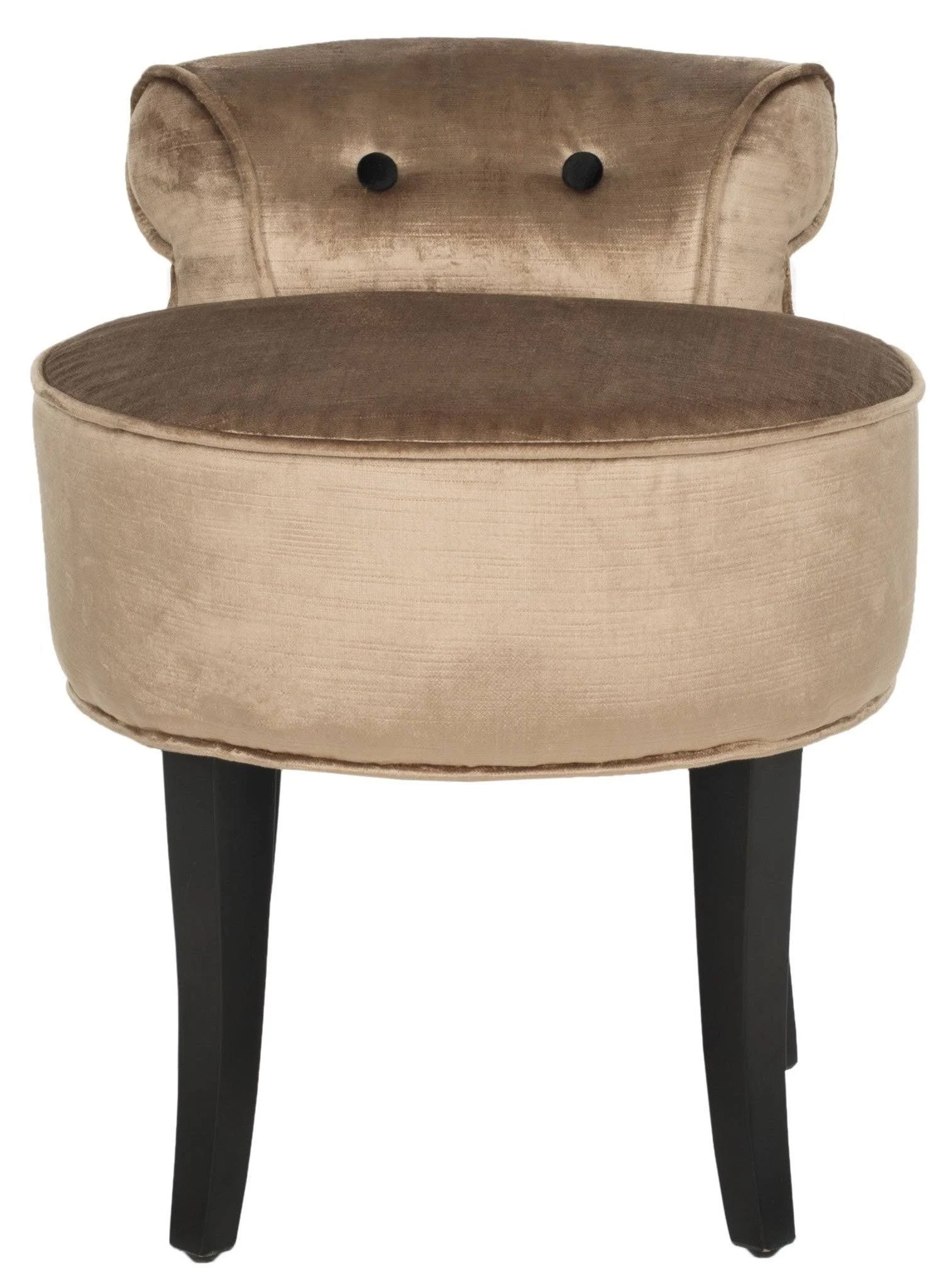 Georgia Vanity Stool - Mink Brown