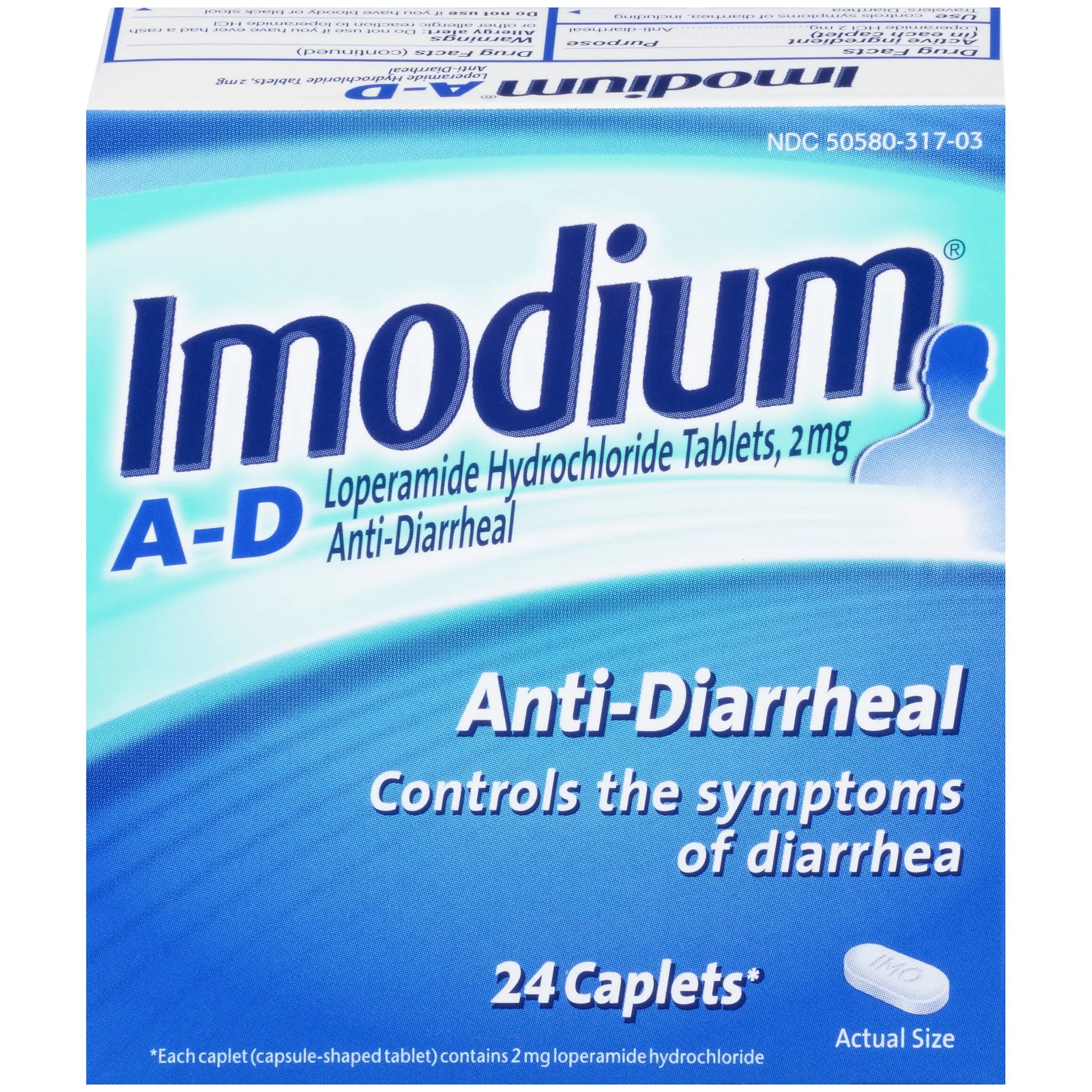 Imodium A-D Anti-Diarrheal, 2 mg, Softgels - 24 softgels