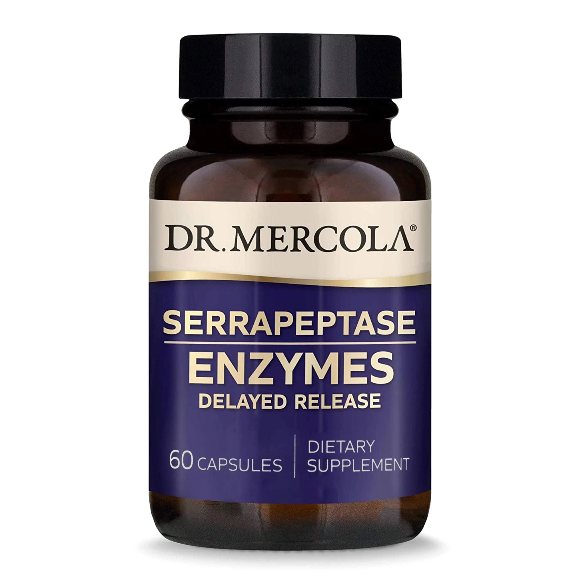 Dr. Mercola Serrapeptase Enzymes 60 Caps | Nutriessential