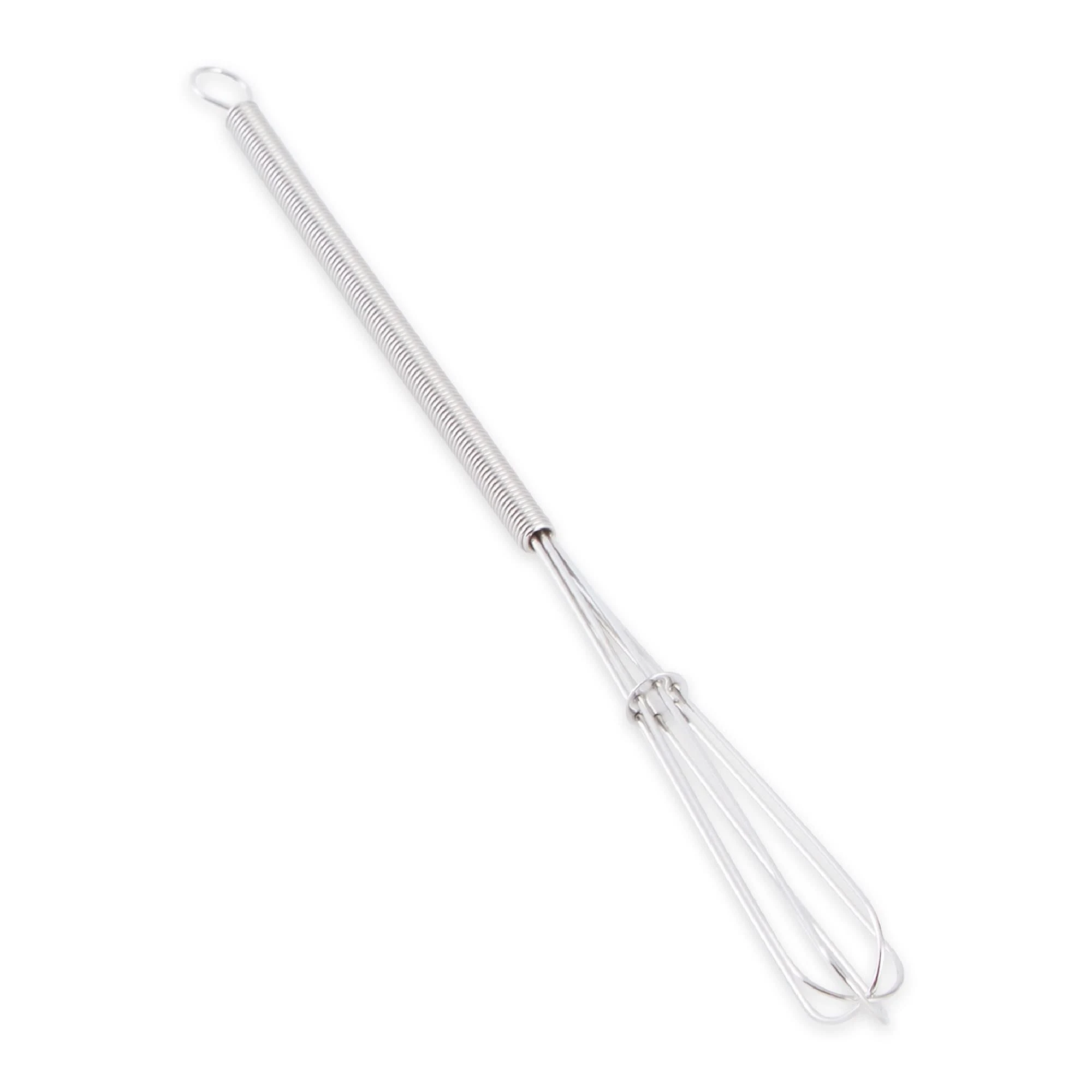 RSVP International Kitchen Tool Collection, Stainless Steel, Dishwasher Safe, Whisk, 9"