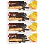 Sweets Candy Dark Chocolate Sticks, Orange, 4 Pack 10.5 oz. Each Box