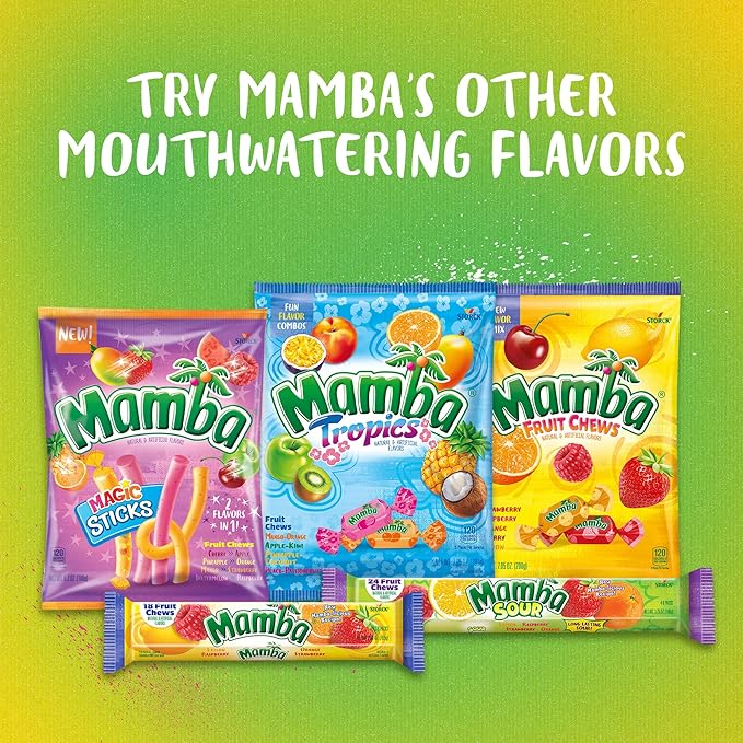 Mamba King Size Original Fruit Chews 24 Count - 3.73 oz