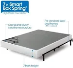 Metal Queen 5 Inch Smart Box Spring with Quick Assembly